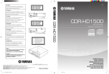 Yamaha CDR-HD1500 de handleiding
