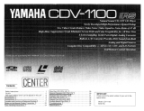 Yamaha CDV-1100 de handleiding