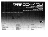Yamaha CDX-410U de handleiding