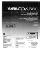 Yamaha CDX-660 de handleiding