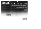 Yamaha CDX-710 de handleiding