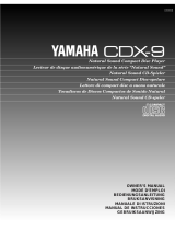 Yamaha CDX-9 Handleiding