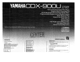 Yamaha CDX-900U de handleiding