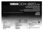 Yamaha CDX-920 de handleiding
