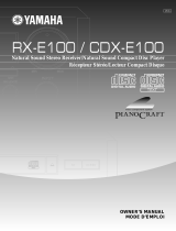 Yamaha CDX-E100 Handleiding