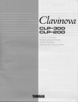 Yamaha Clavinova de handleiding
