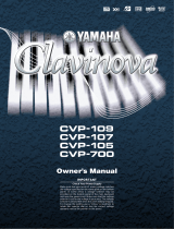 Yamaha CVP - 105 Handleiding