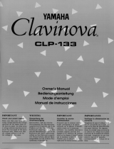 Yamaha Clavinova CLP-133 de handleiding