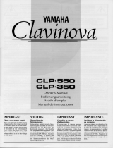 Yamaha CLP-550 de handleiding