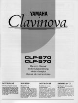 Yamaha Clavinova CLP-570 de handleiding