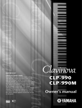Yamaha Clavinova CLP-990 Handleiding