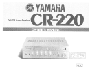 Yamaha CR-220 de handleiding