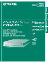 Yamaha CRW-F1DX de handleiding