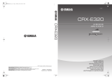 Yamaha CRX-E320 de handleiding