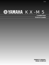 Yamaha KX-M5 de handleiding