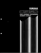 Yamaha CS15D Handleiding