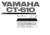 Yamaha CT-610 de handleiding