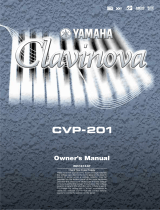 Yamaha Clavinova CVP-201 Handleiding