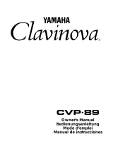 Yamaha CVP-89 Handleiding