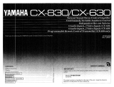 Yamaha CX-630 de handleiding