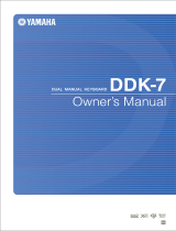 Yamaha DDK-7 Handleiding