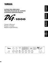 Yamaha DG-1000 Handleiding