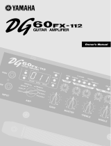 Yamaha DG60-112 Handleiding