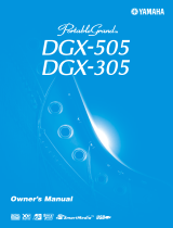 Yamaha Portable Grand DGX-505 Handleiding