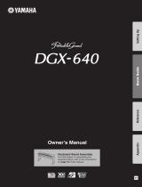 Yamaha DGX-640 de handleiding