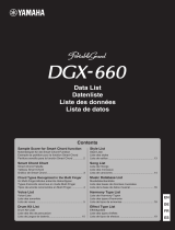 Yamaha DGX-660 Data papier