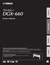 Yamaha Portable Grand DGX-660 Handleiding