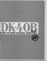 Yamaha Electone DK-40B Series Handleiding