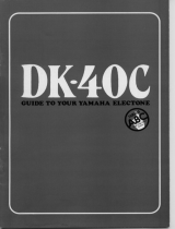 Yamaha DK-40C de handleiding
