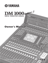 Yamaha DM1000 Handleiding
