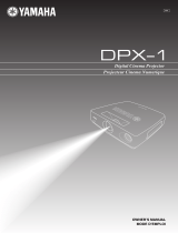 Yamaha DPX-1 de handleiding