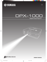 Yamaha DPX-1000 Handleiding