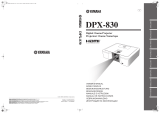 Yamaha DPX-830 de handleiding