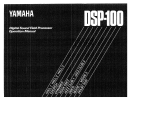 Yamaha DSP-100 de handleiding