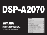 Yamaha DSP-A2070 de handleiding