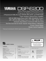 Yamaha DSP-E200 de handleiding