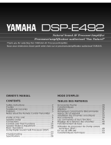 Yamaha DSP-E492 Handleiding