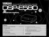 Yamaha DSP-E580 de handleiding