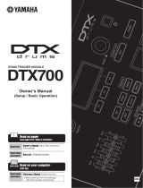 Yamaha DTX700 de handleiding