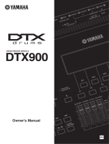 Yamaha DTX900 de handleiding