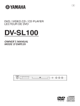 Yamaha DV-SL100 Handleiding