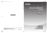 Yamaha DVD-E600 de handleiding