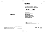 Yamaha DVD-S1500 de handleiding