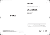 Yamaha DVD-S1700 Handleiding