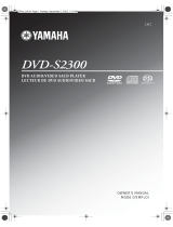 Yamaha DVD-S2300 Handleiding