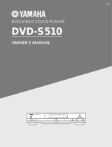 Yamaha DVD-S510 Handleiding